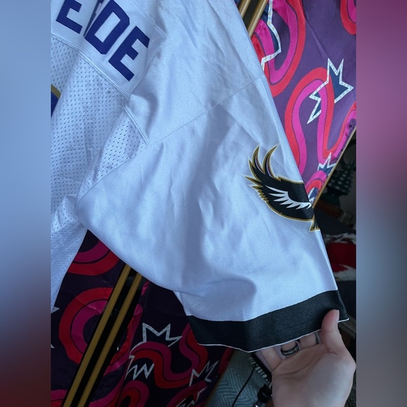 NWT Rare Vintage Vinny Testaverde NFL Baltimore Ravens Jersey Logo Athletic USA - Picture 12 of 16